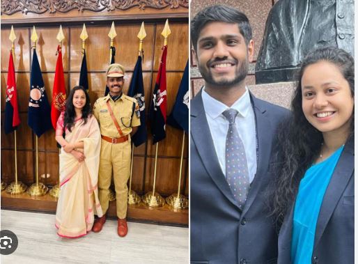 Collector Tina Dabi’s IAS sister did court marriage: Married to Maharashtra cadre IPS Manish; Now got Rajasthan, reception will be held in Jaipur….