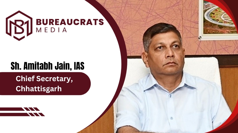 IAS Amitabh Jain's Administrative Odyssey: From District Collector to Chhattisgarh's Chief Secretary