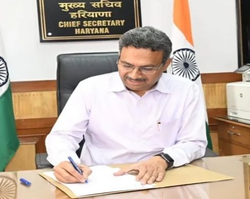 Anurag Rastogi Appointed as Haryana Chief Secretary, Succeeding Vivek Joshi